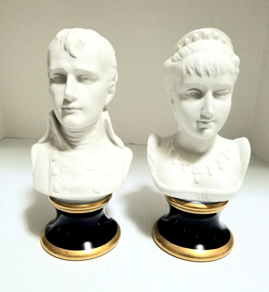 K.P.M Bust of Napoleon and Josephine Signed Porcelain (1 of 9)