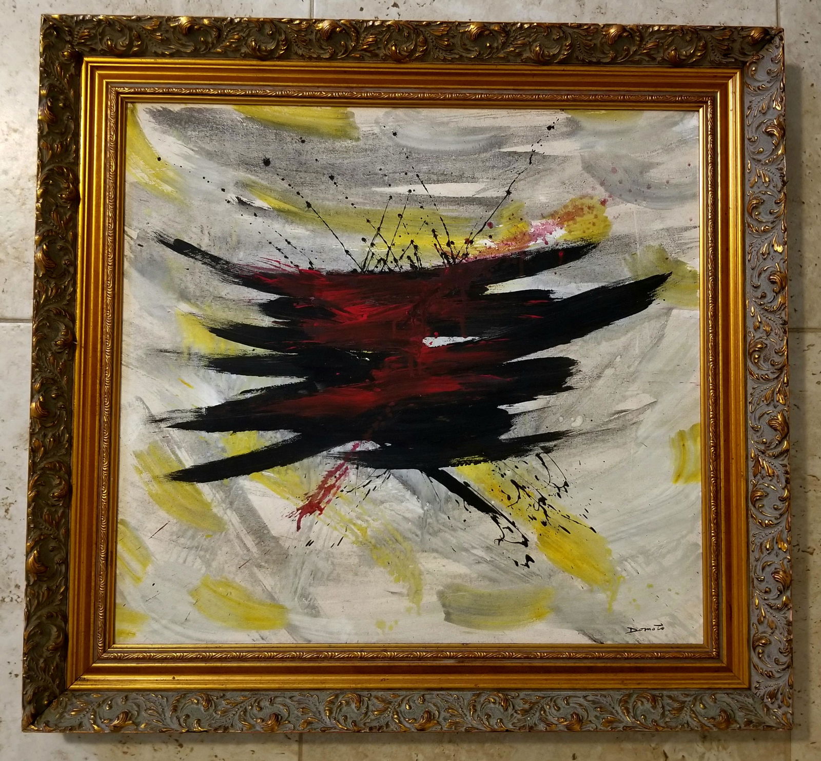 Hisao Domoto Acrylic on Board (1 of 2)