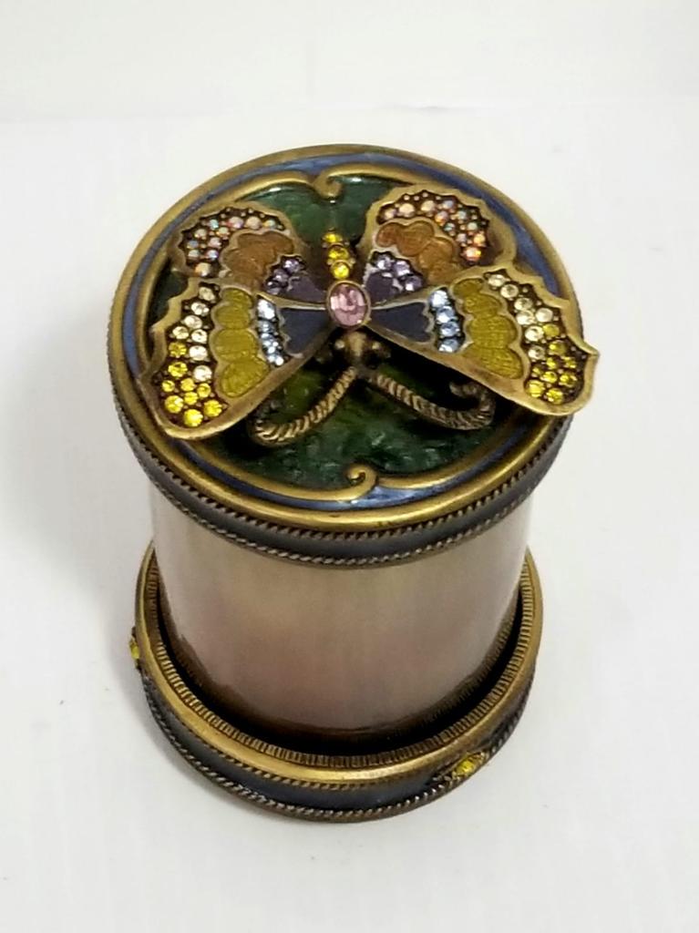 Beautiful Jay Strongwater Butterfly Basket Candle (1 of 6)