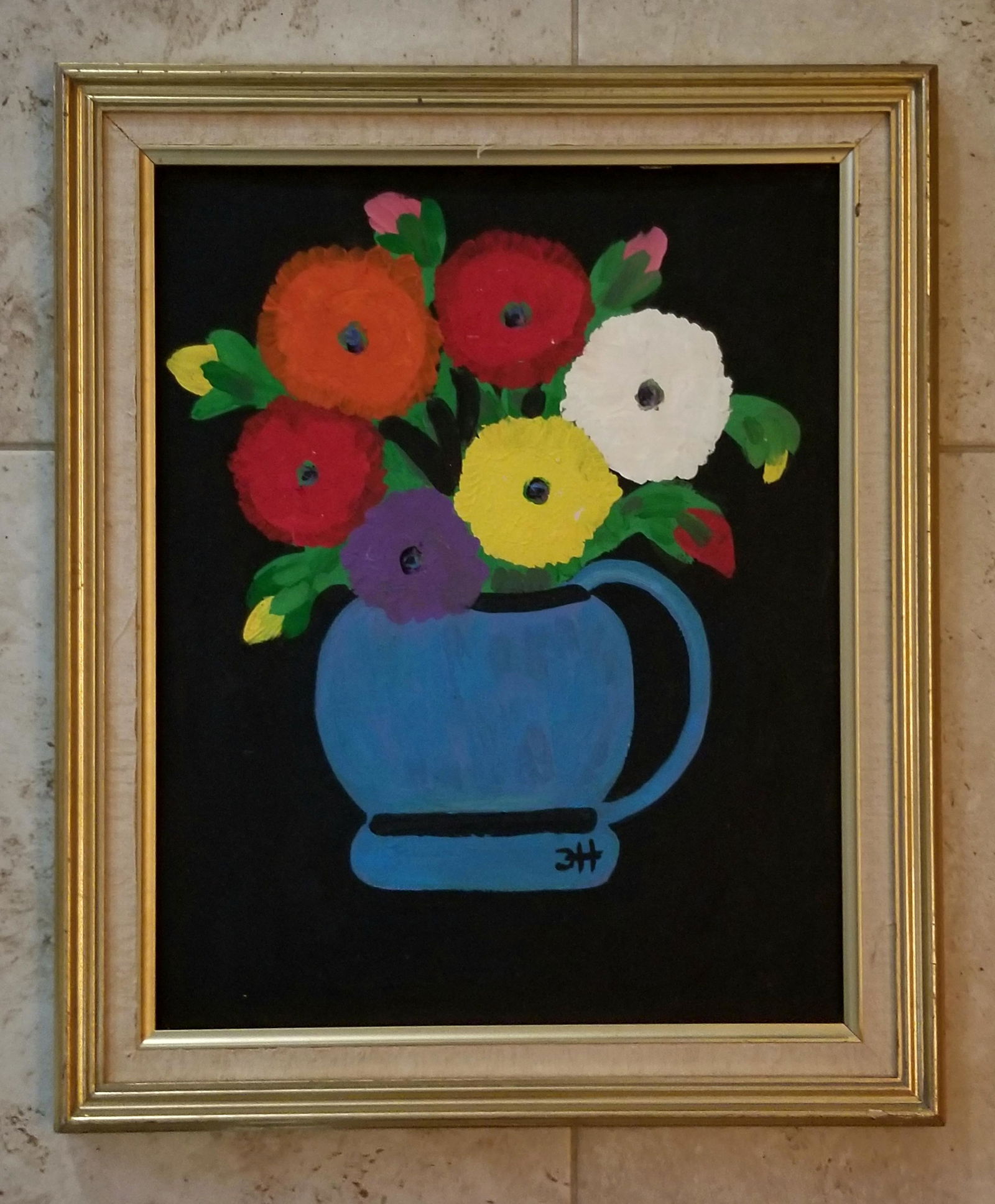 Clementine Reuben Hunter Oil Canvas (1 of 2)