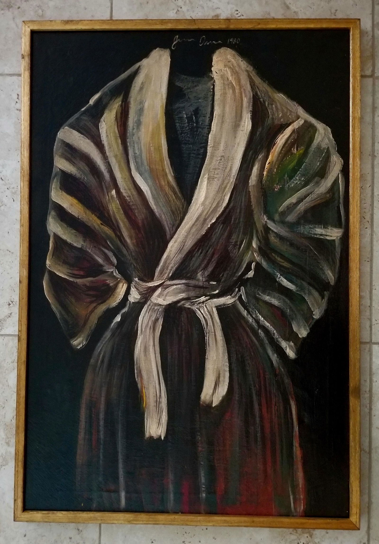 Jim Dine Oil Acrylic Canvas (1 of 3)