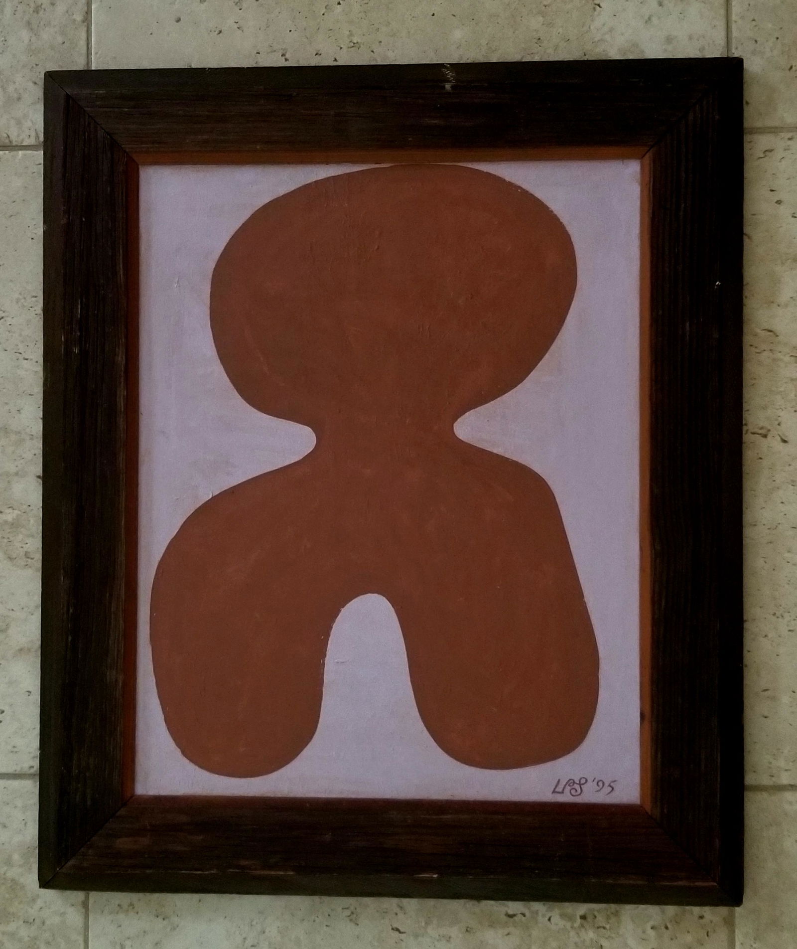 Leon Polk Smith Acrylic/Wood (1 of 3)