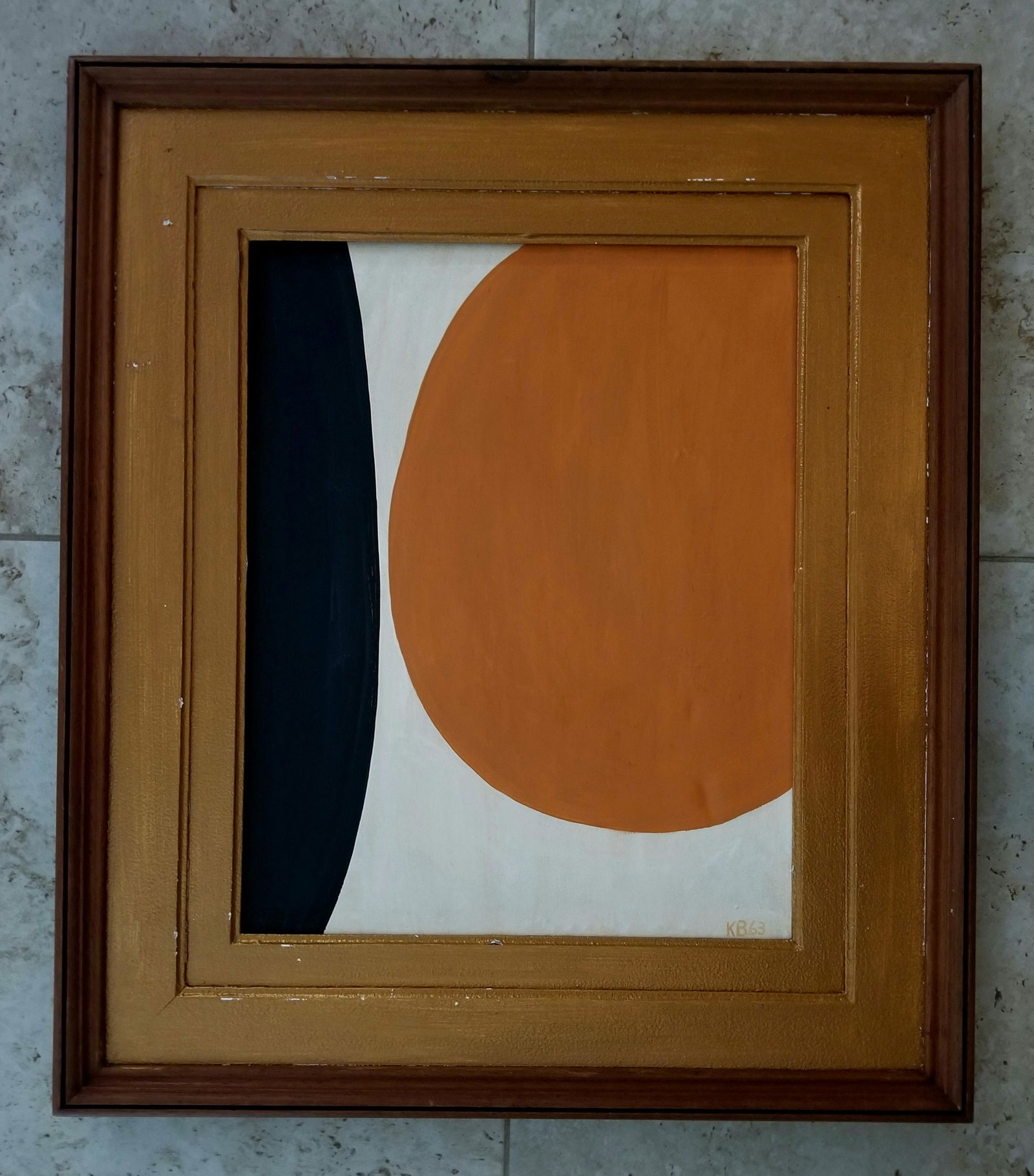 Karl Stanley Benjamin 1963 Oil Canvas (1 of 4)