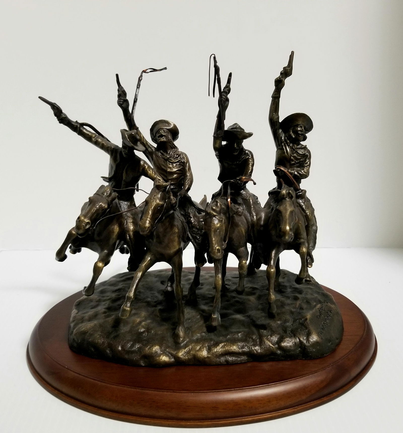 Frederic Remington Coming Through The Rye Bronze (1 of 6)