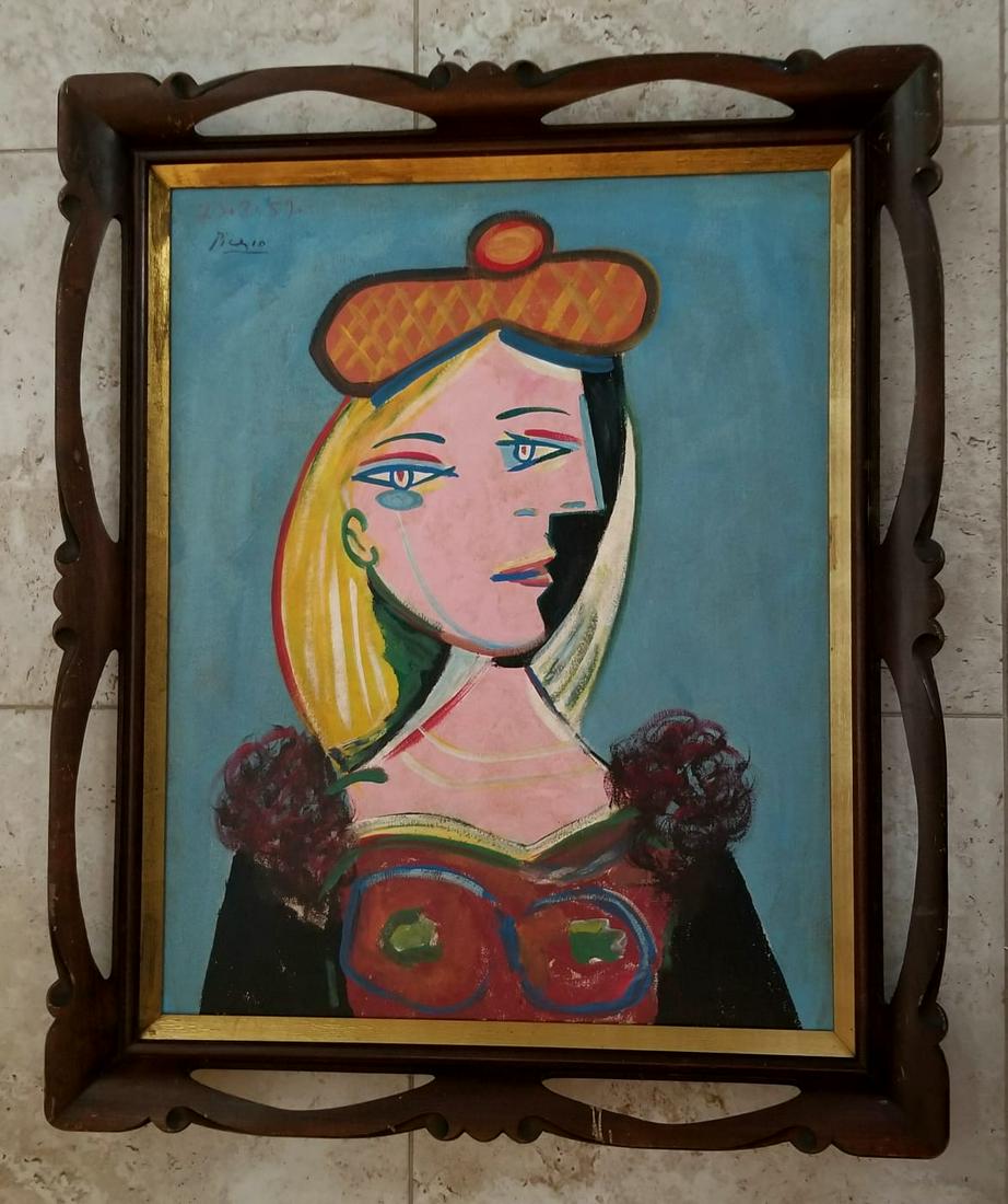 Pablo Picasso Oil Canvas 1957 (1 of 4)