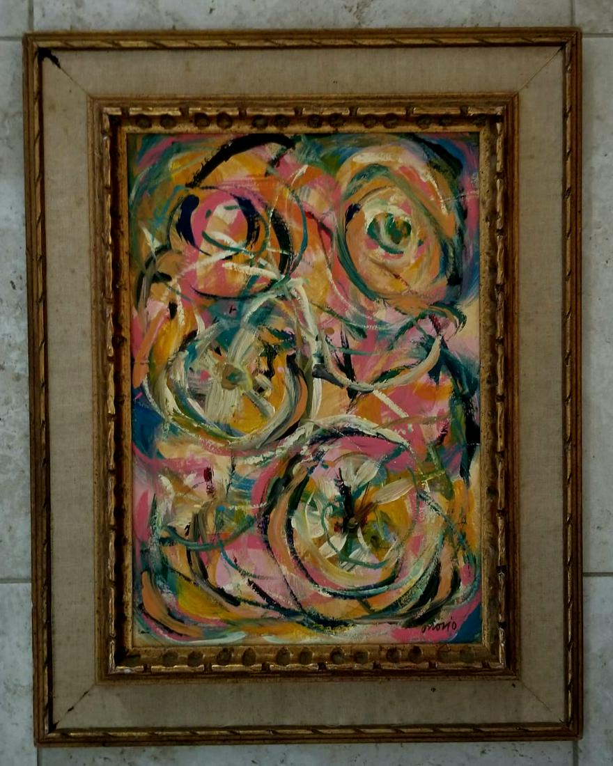 Alfonso A. Ossorio Mixed Media Board (1 of 4)