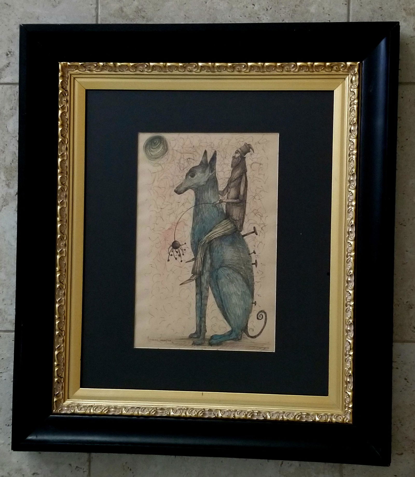 Leonora Carrington 1975 Mixed Media (1 of 3)