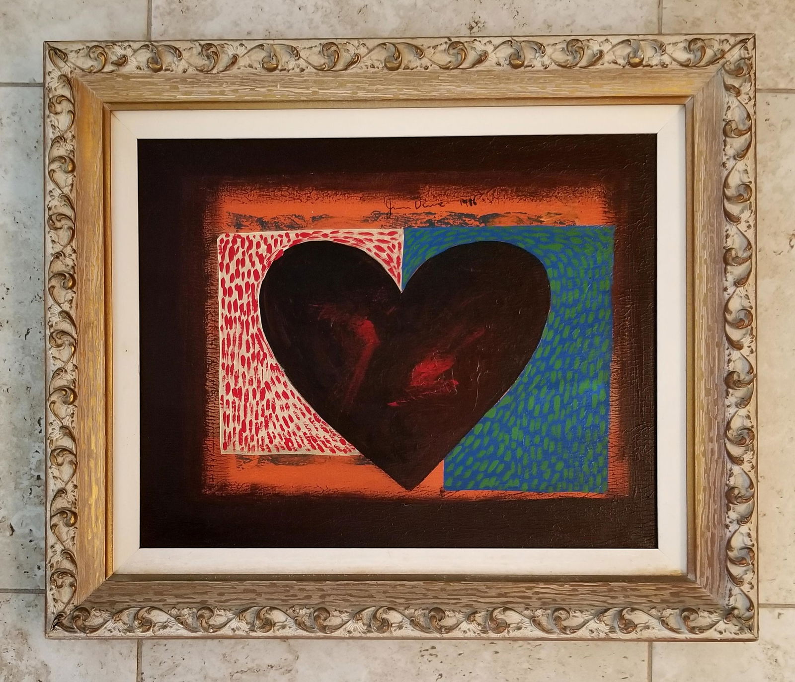 Jim Dine 1986 Oil Canvas (1 of 4)