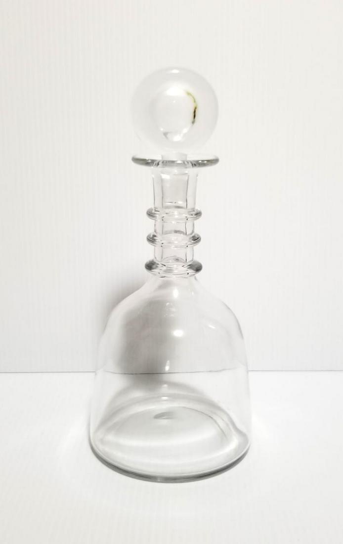 Nice Baccarat Crystal Three Ring Decater (1 of 7)