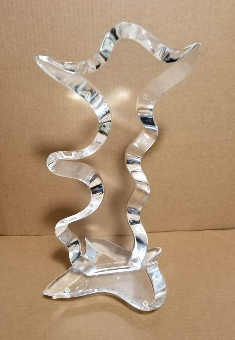 Van Teal Modern Lucite Table Sculpture (1 of 5)