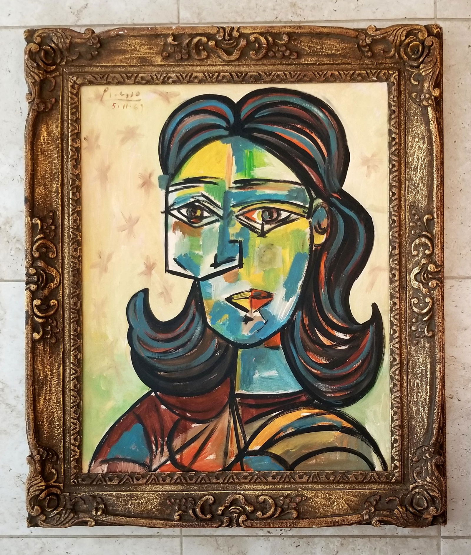 Pablo Picasso 1969 Oil Canvas (1 of 5)