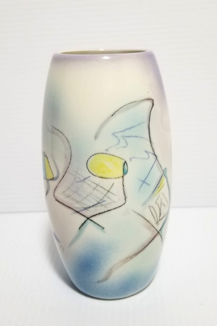 Beautiful Harries Cies Art Pottery 1985 Abstract Vase (1 of 4)
