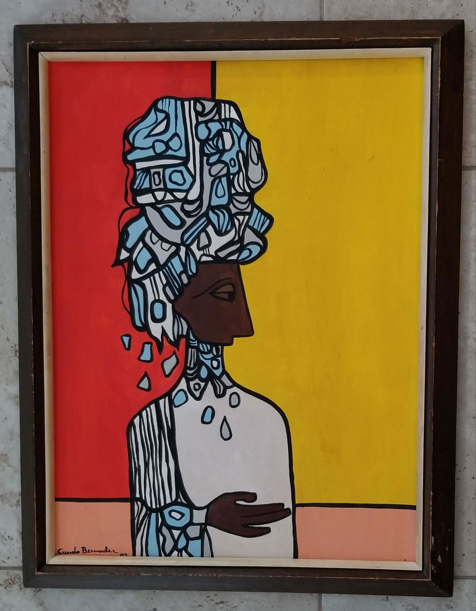 Cundo Bermudez 1989 Oil Canvas (1 of 4)