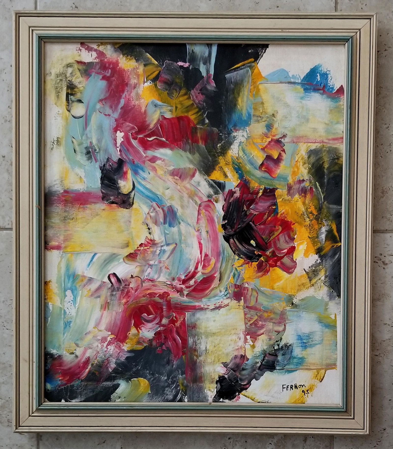 Marcelle Ferron 1995 Oil Canvas (1 of 4)