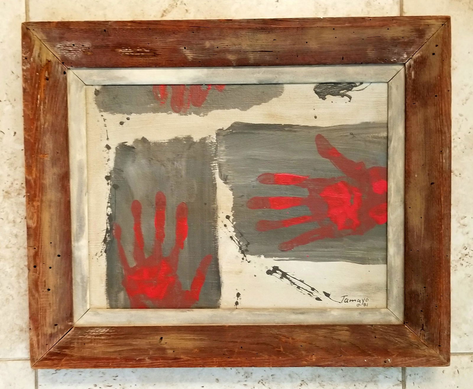 Rufino Tamayo 1981 Oil Canvas (1 of 3)