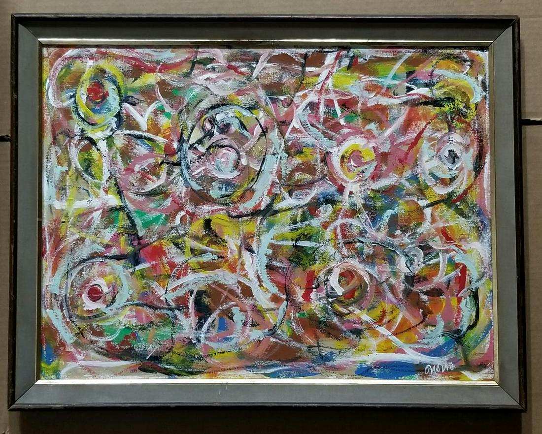 Alfonso Osorio Mixed Media Board Canvas (1 of 2)