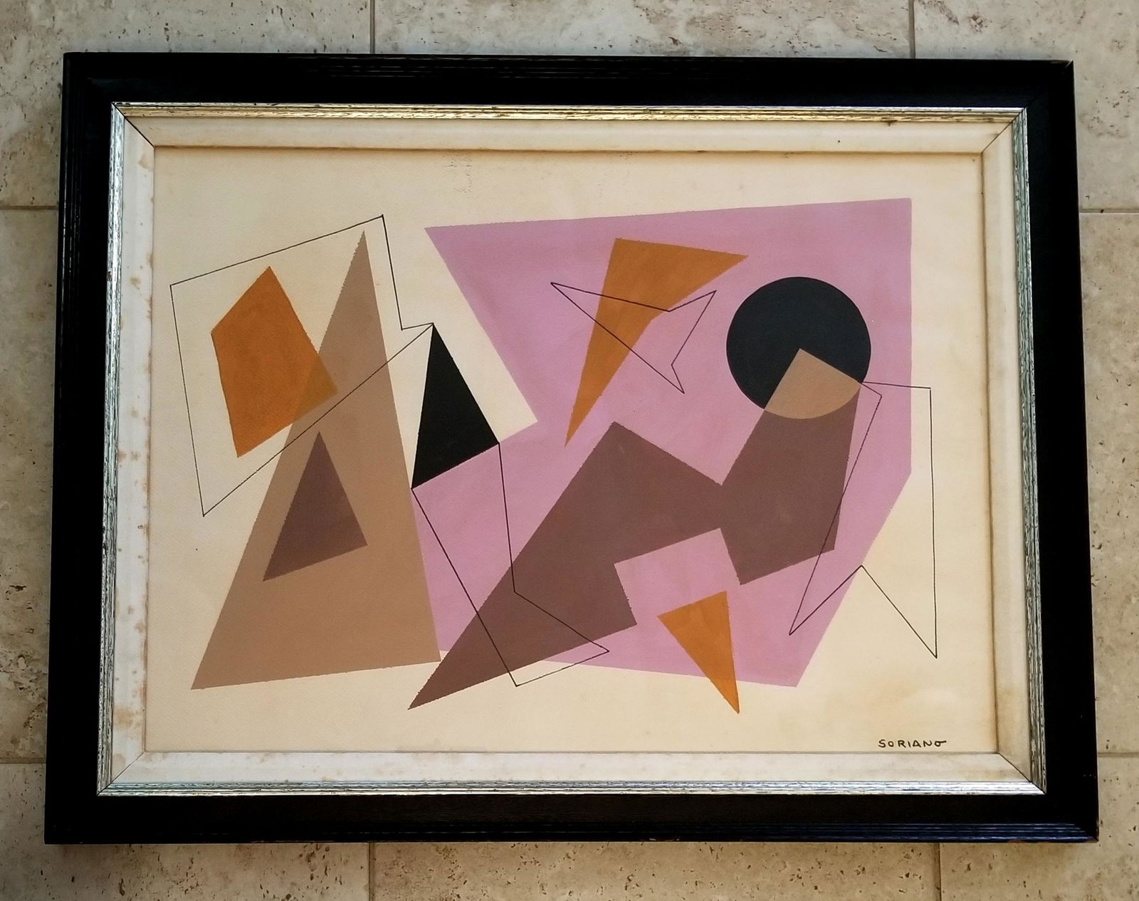 Rafael Soriano Original Mixed Media Paper (1 of 2)