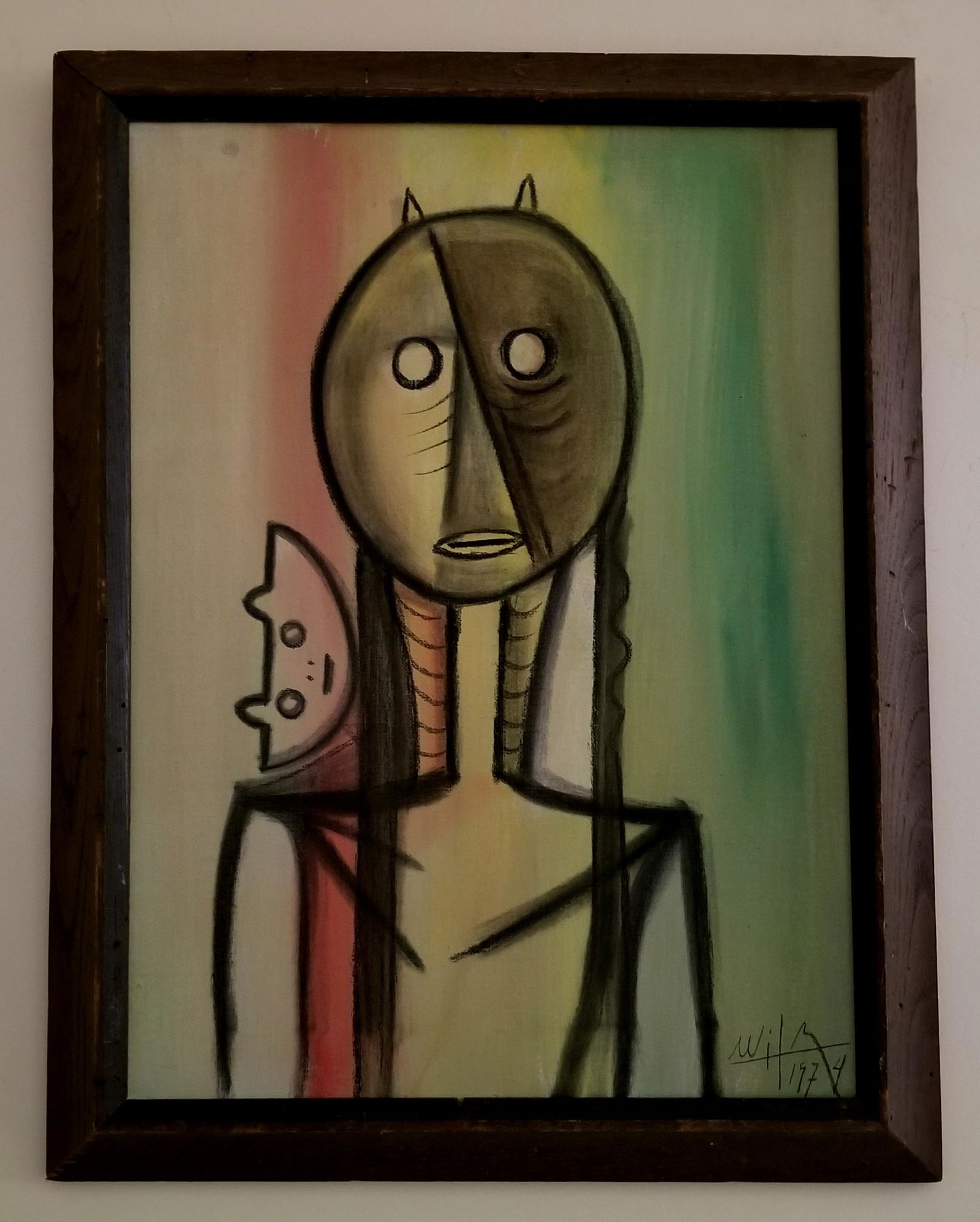 Wilfredo Lam Oil Canvas (1 of 4)