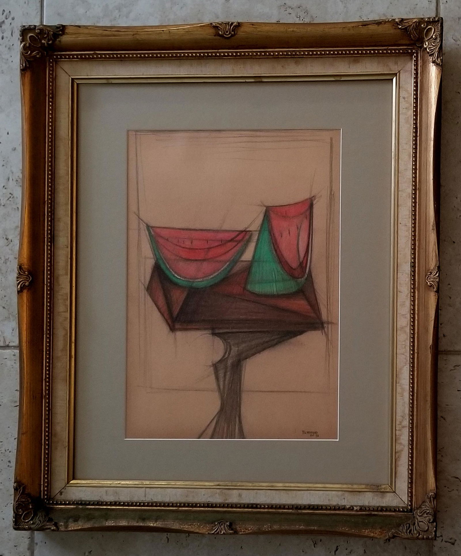 Rufino Tamayo Mixed Media Paper (1 of 4)