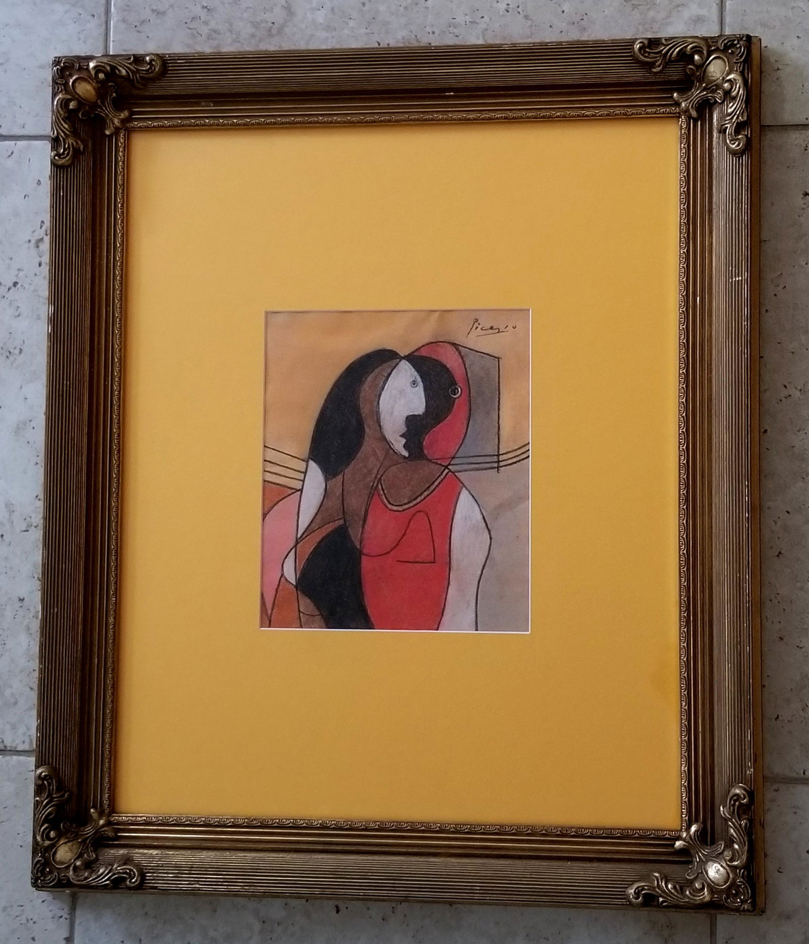 Pablo Picasso Mixed Media Paper (1 of 3)