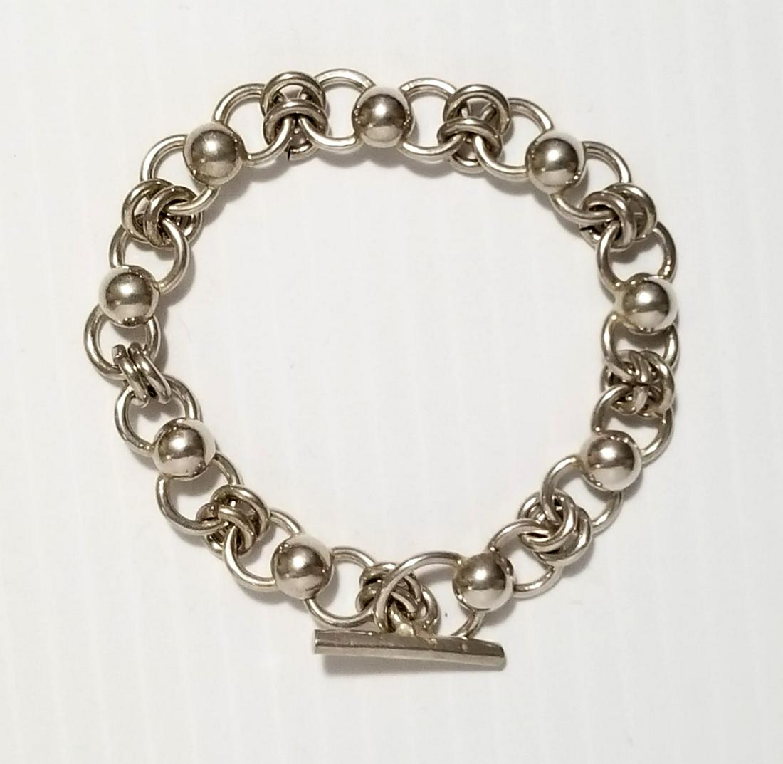 Elegant Modern Taxco 925 Mexico Bracelet (1 of 4)