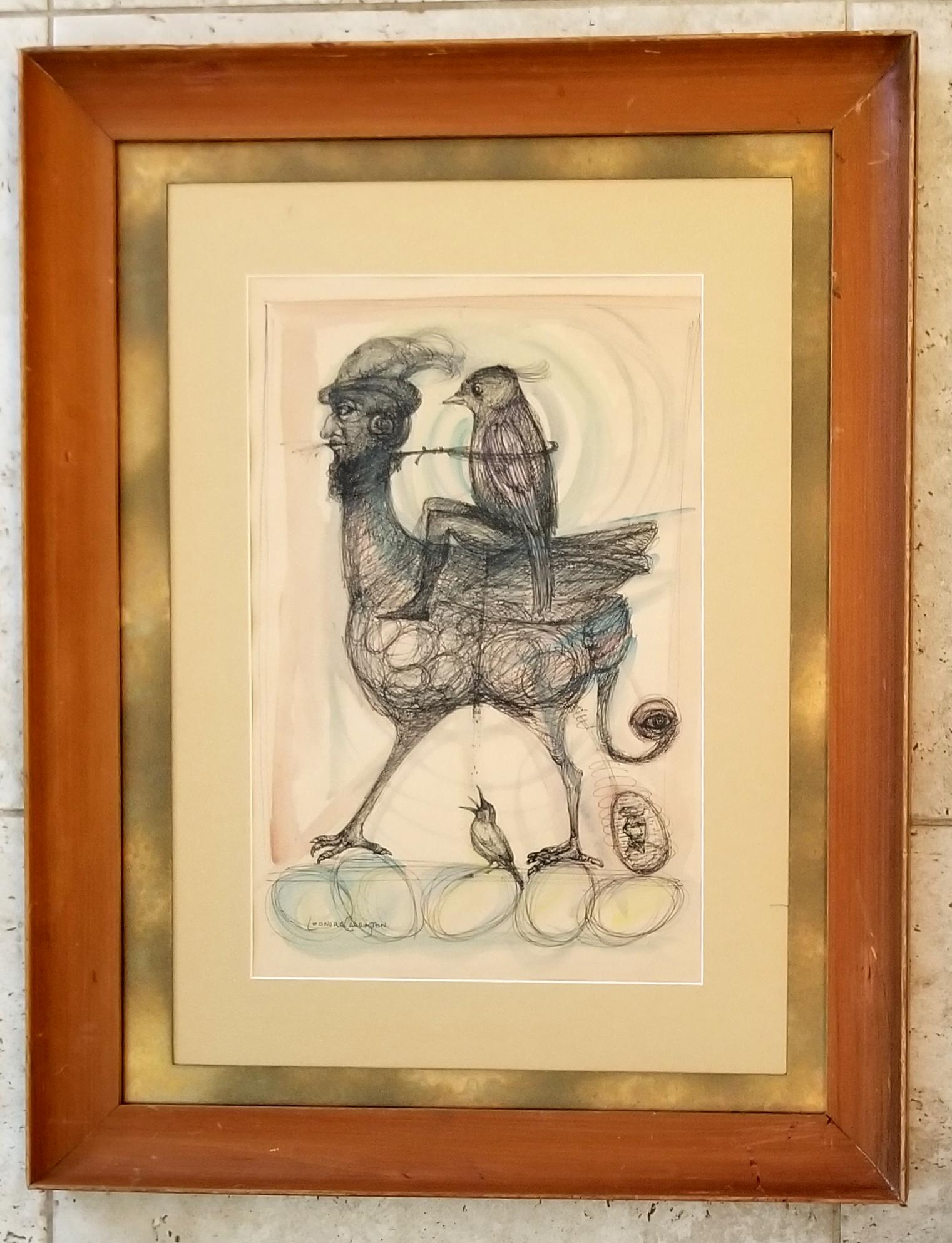 Leonora Carrington Mixed Media Paper (1 of 3)