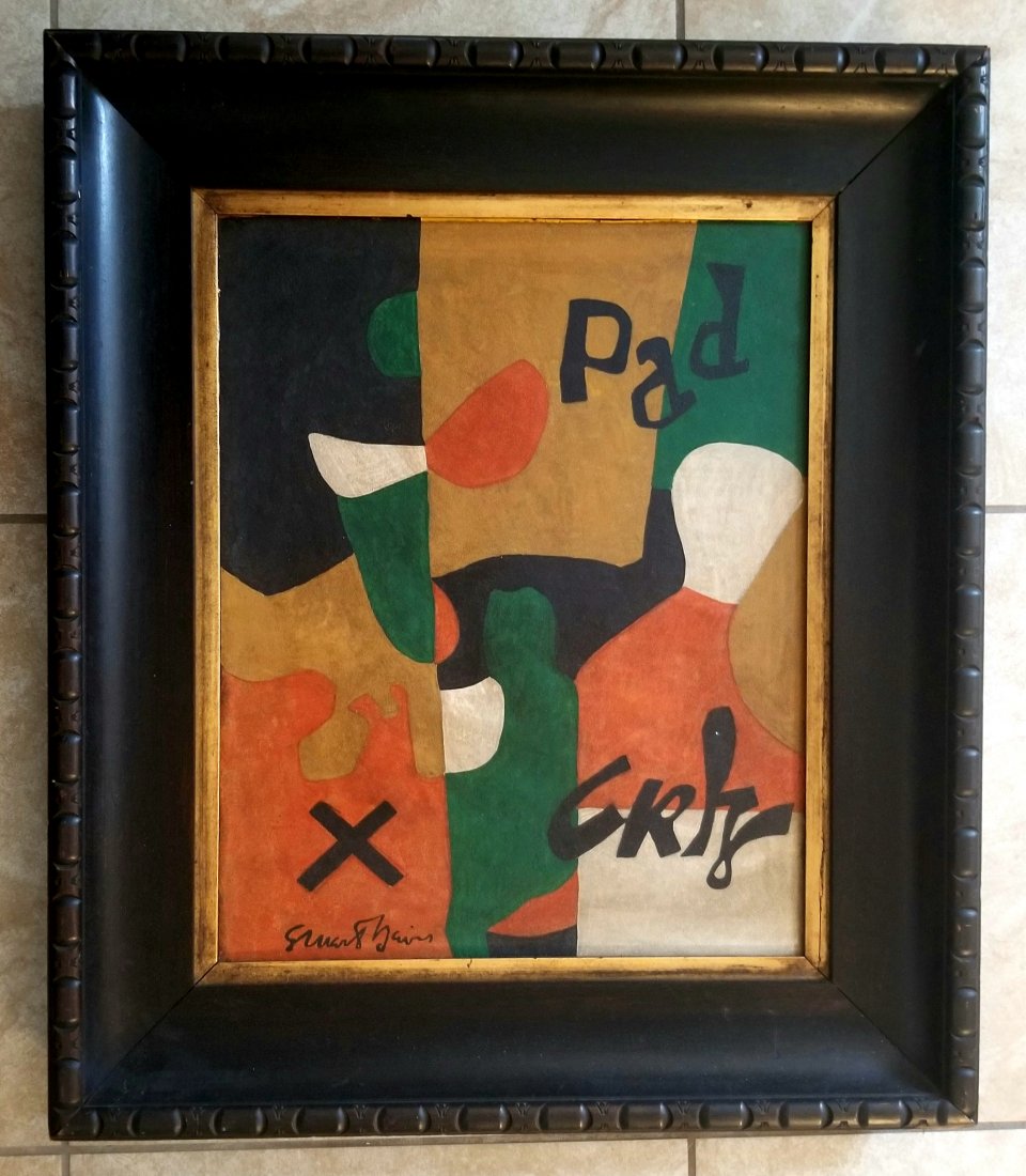 Stuart Davis Oil Board (1 of 4)