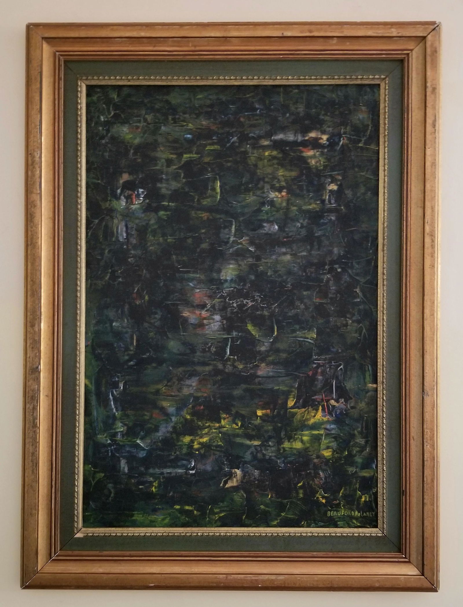 Beauford Delaney American French Oil Canvas Board (1 of 3)