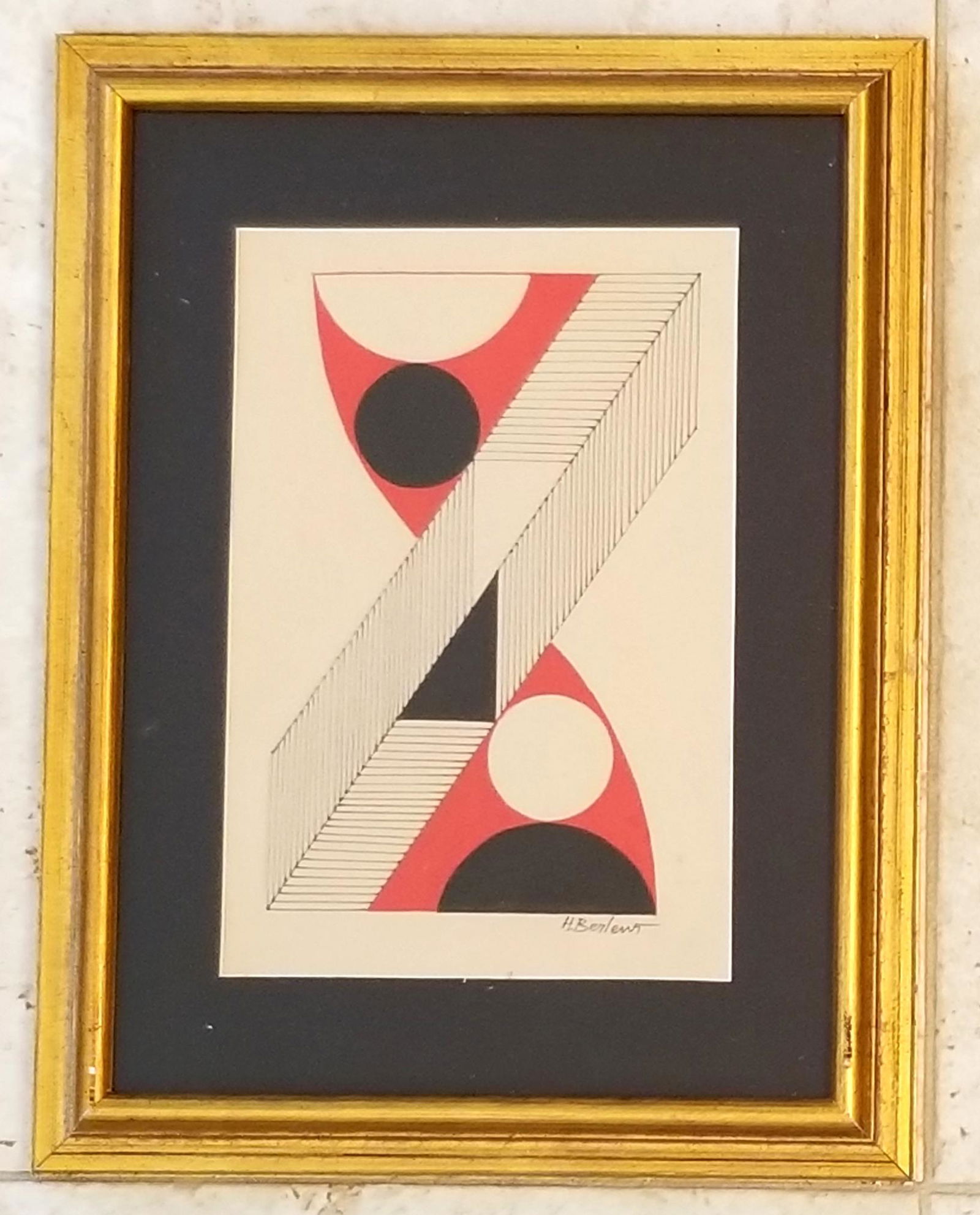 Henrik Berlewi Geometric Mixed Media (1 of 3)