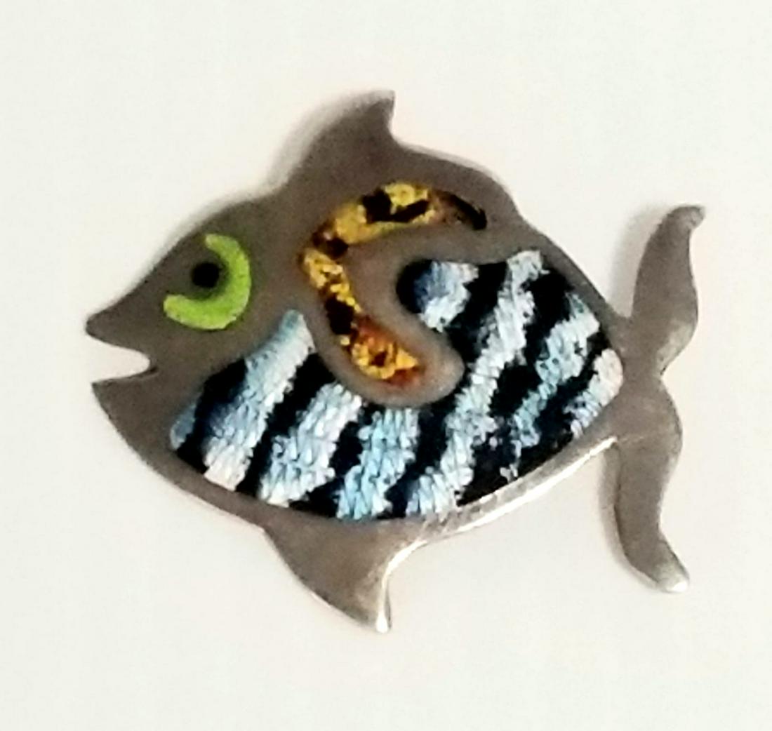 Jeronimo Fuentes JF 925 Fish Pin Brooch (1 of 5)