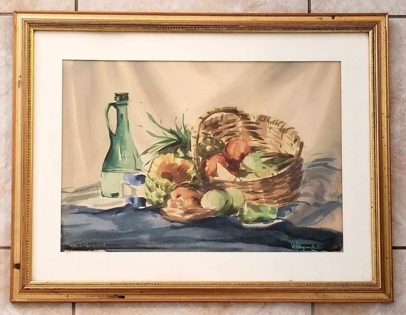 William R. Hollingsworth Jr. Still Life Watercolor (1 of 2)