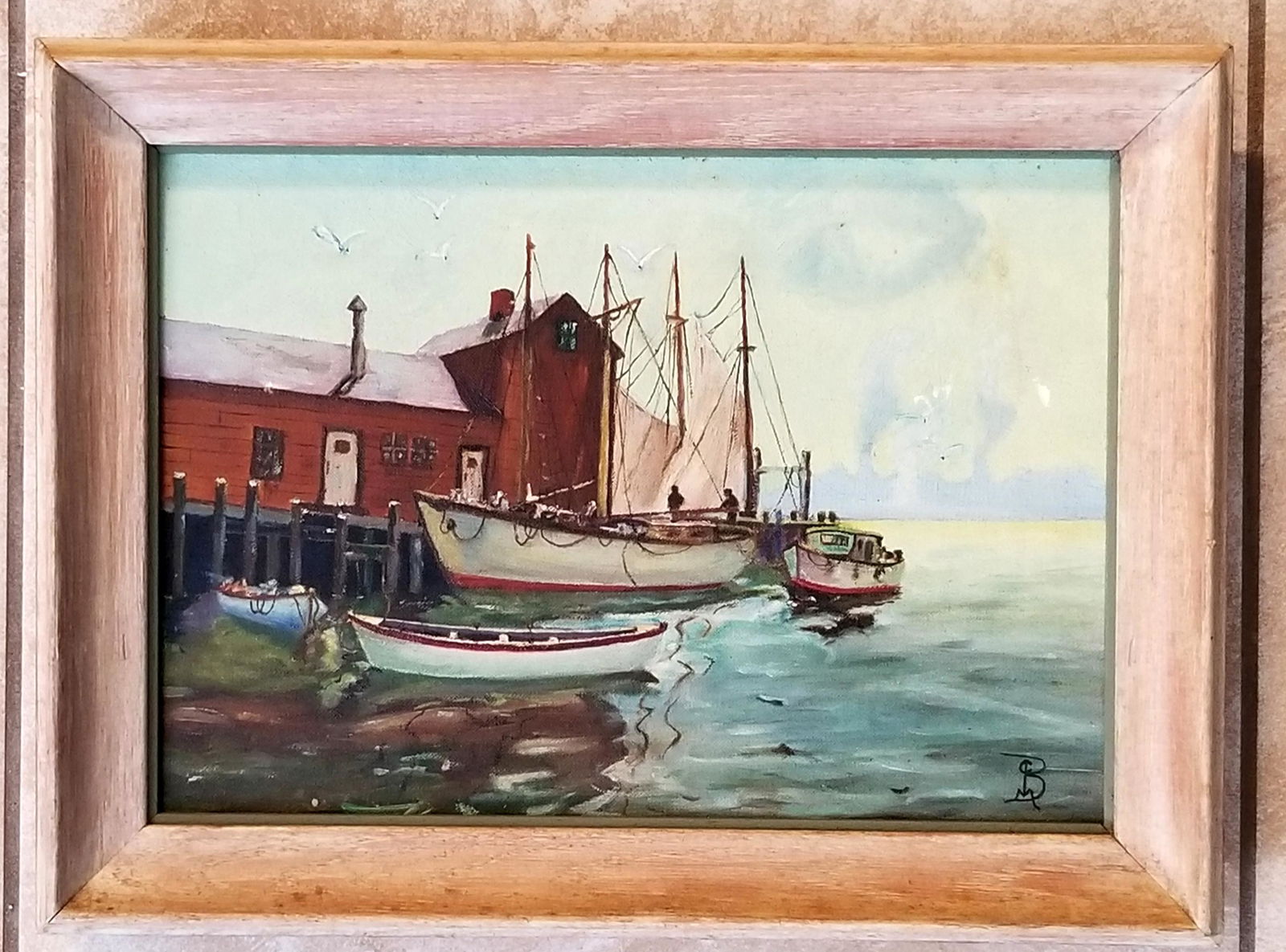 Caroline Bell Oil Canvas Board (1 of 2)