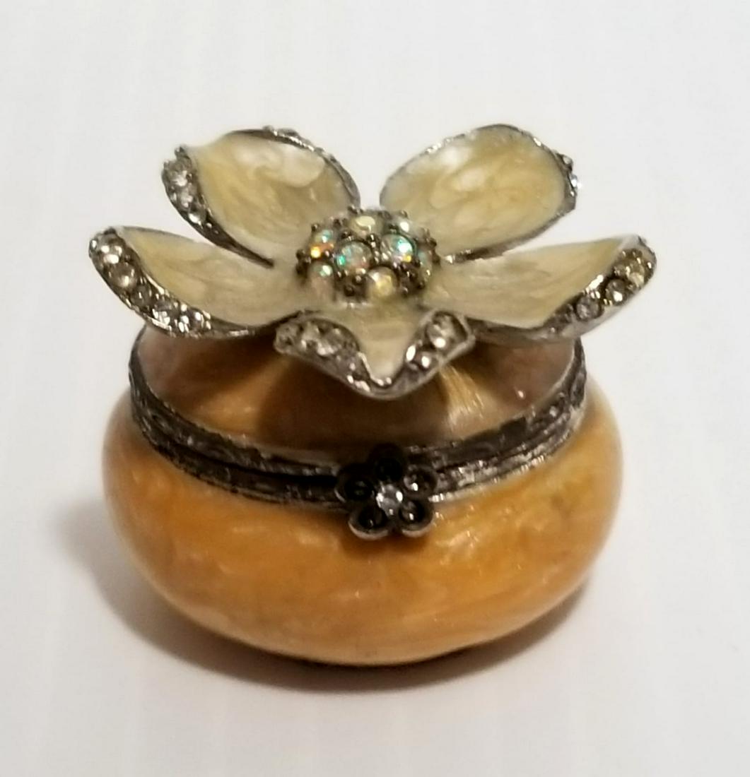 Jay Strongwater Flower Trinket Box (1 of 4)