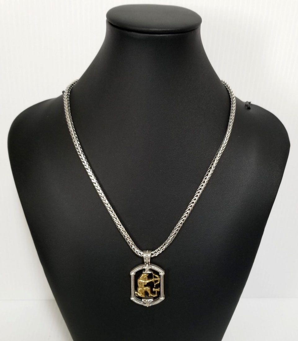Konstantino Sterling Pendant and Necklace (1 of 6)