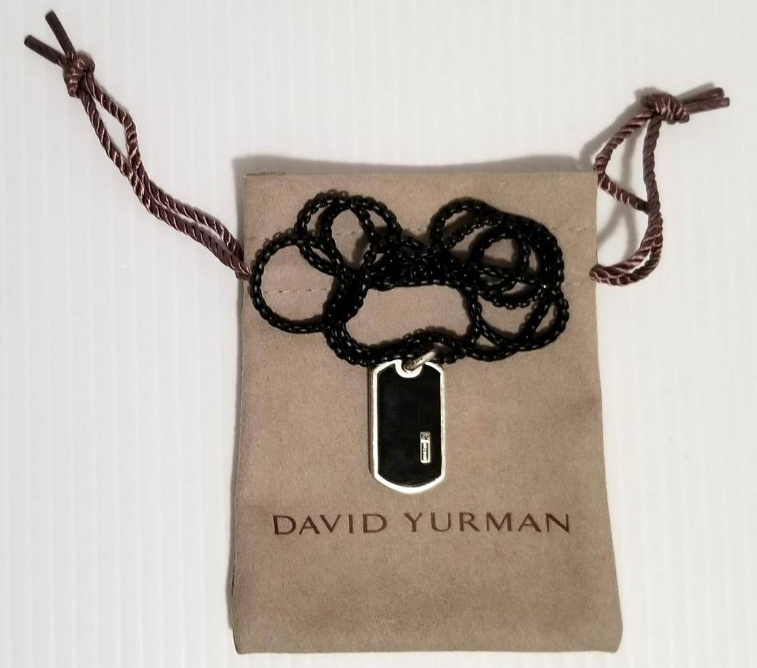 David Yurman Exotic Black Pendant Necklace (1 of 5)