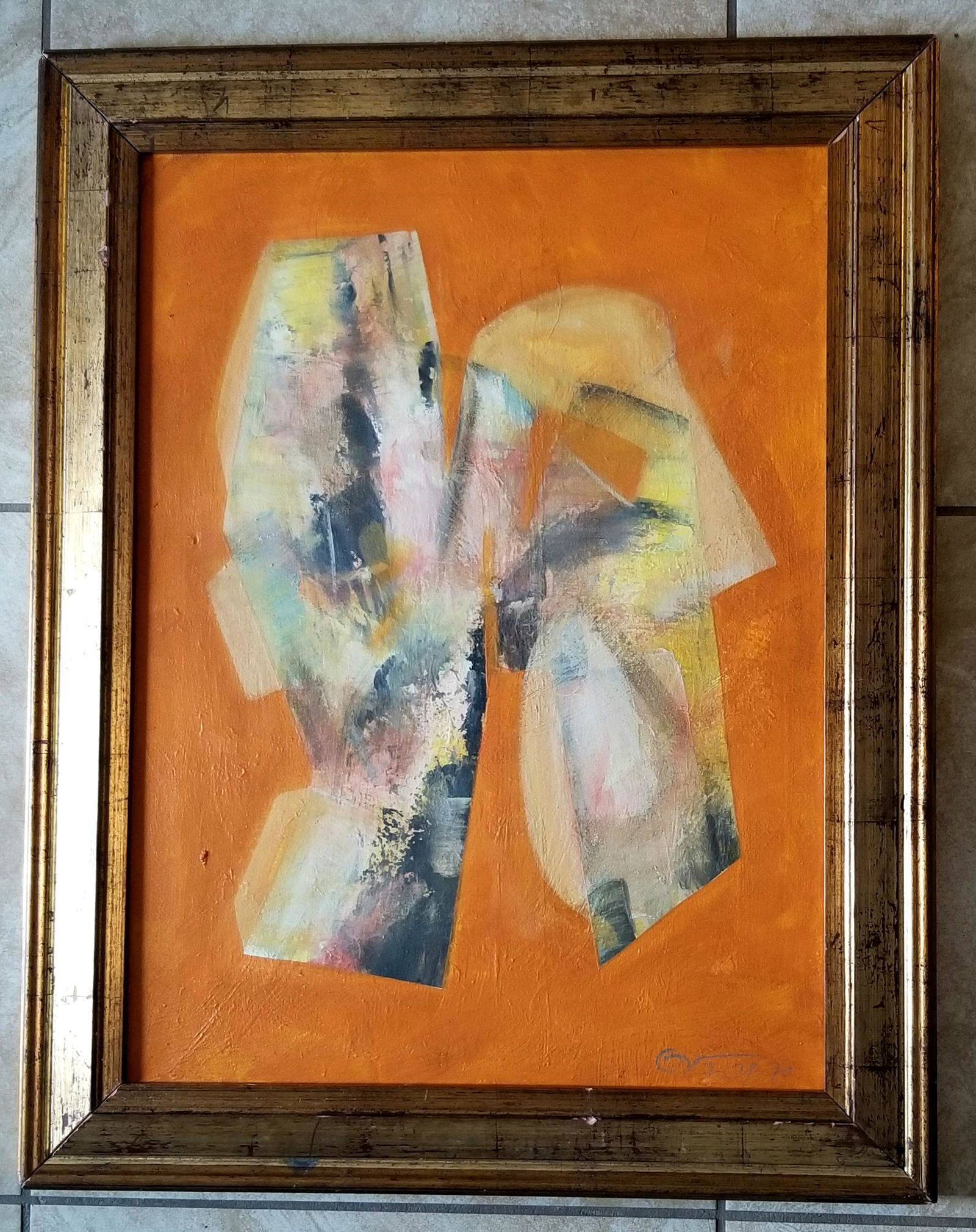 Amazing Romulo Olazo 1970 Acrylic Canvas (1 of 3)