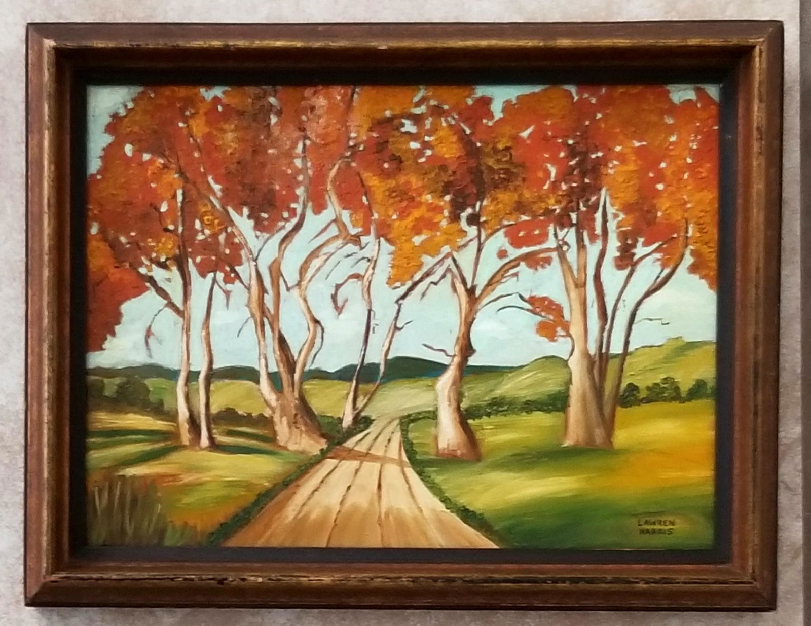 Amazing Lawren Stewart Harris Oil Board (1 of 2)