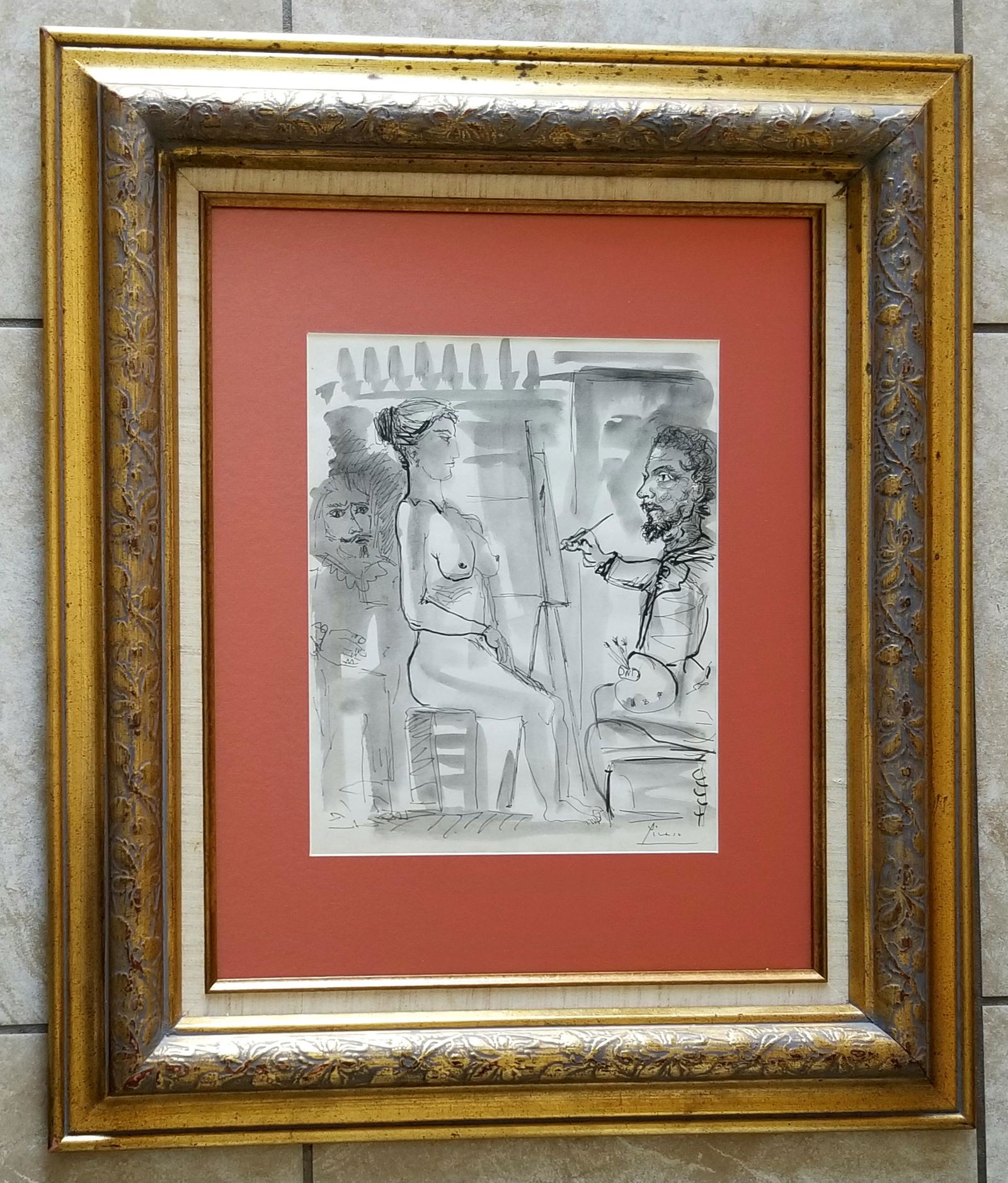 Pablo Picasso Mixed Media / Paper (1 of 3)