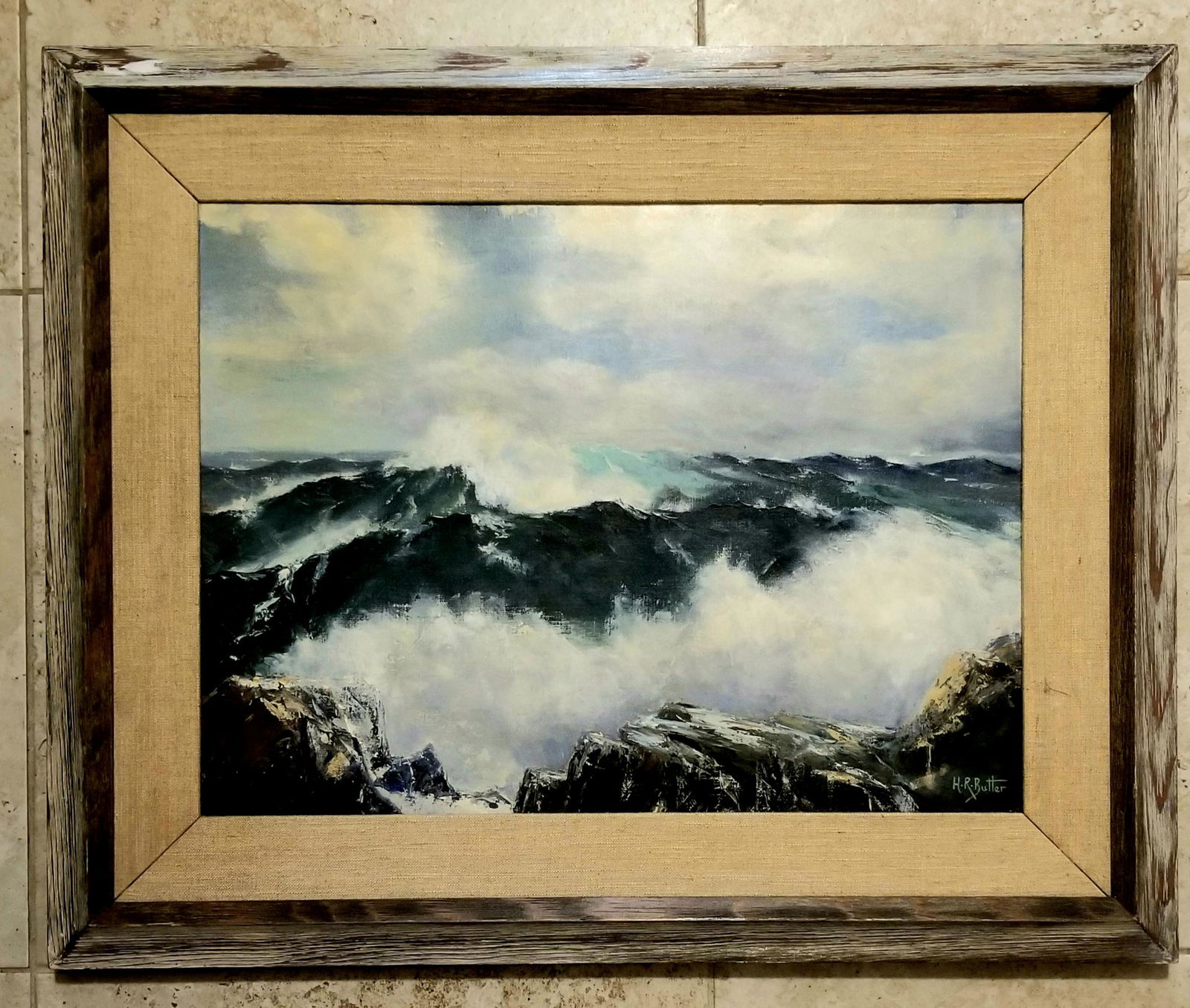 Howard Russell Butler Oil Canvas (1 of 2)