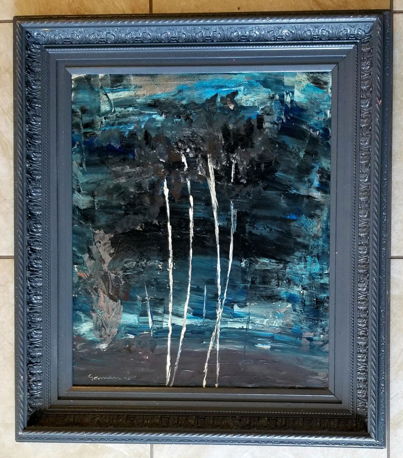 Richard Borthwick Gorman Oil Canvas (1 of 2)