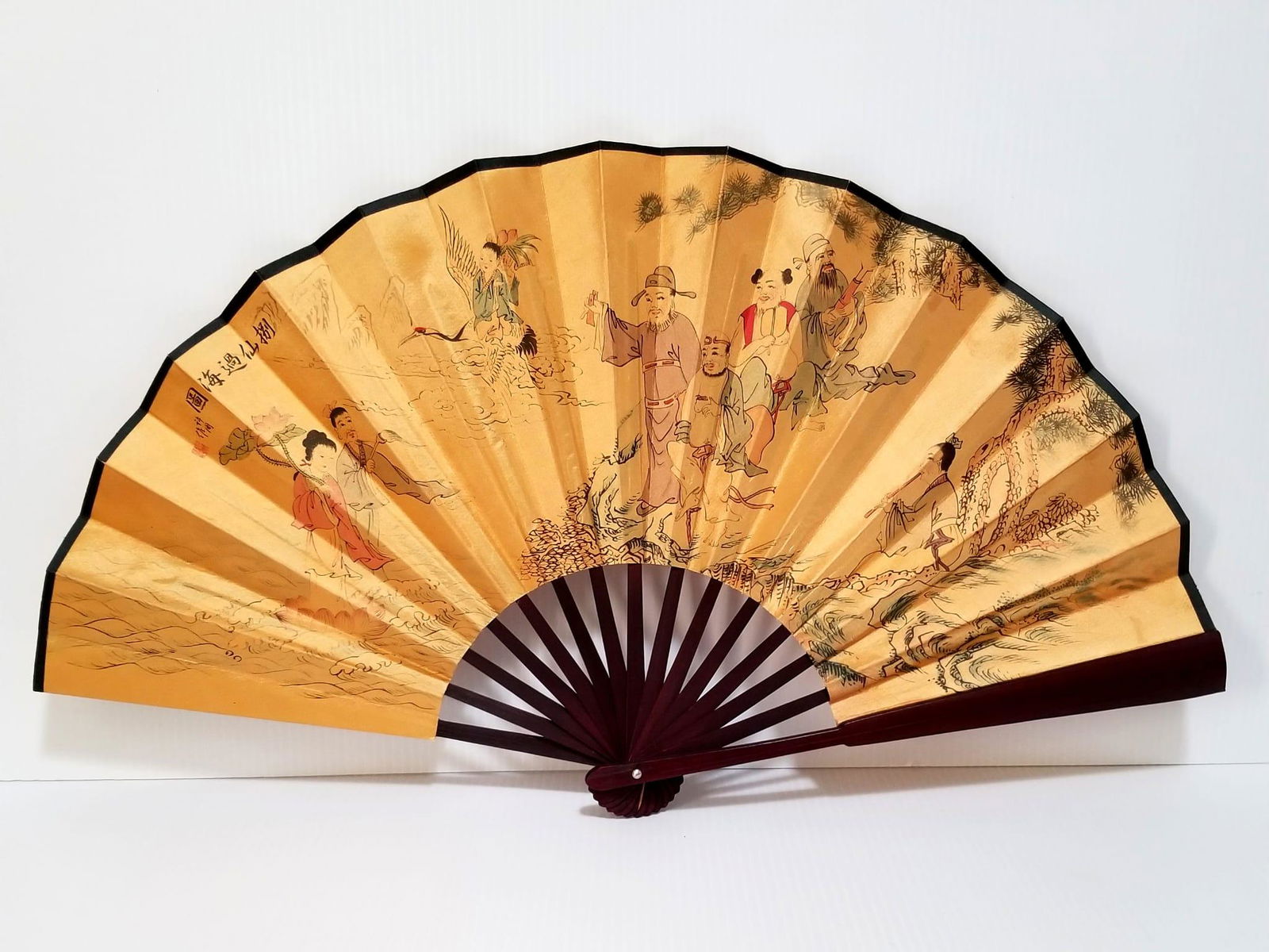 Nice Hand Painted Chinese Fan (1 of 7)