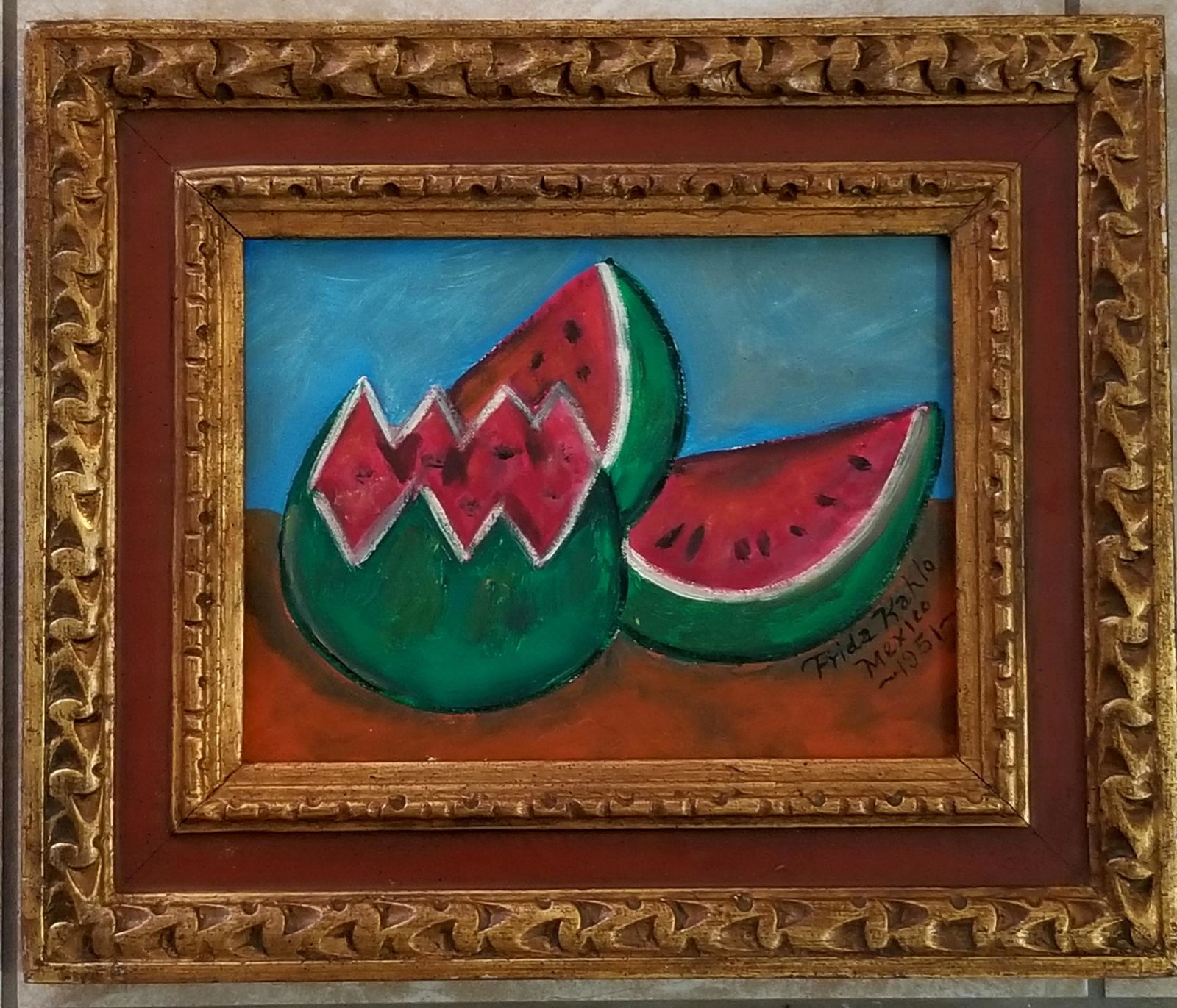 Frida Kahlo 1951 Oil Canvas (1 of 2)