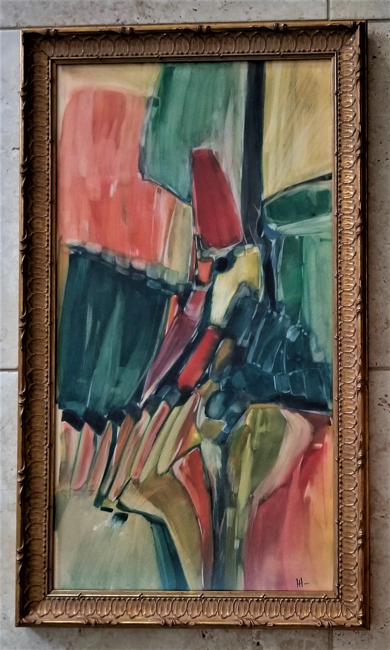 Amazing Hans Hofmann Watercolor Gouache Paper (1 of 2)