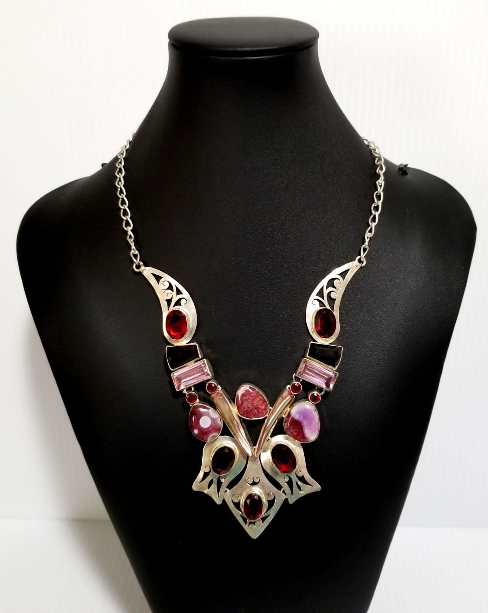 Amazing 925 Multistone Necklace (1 of 6)