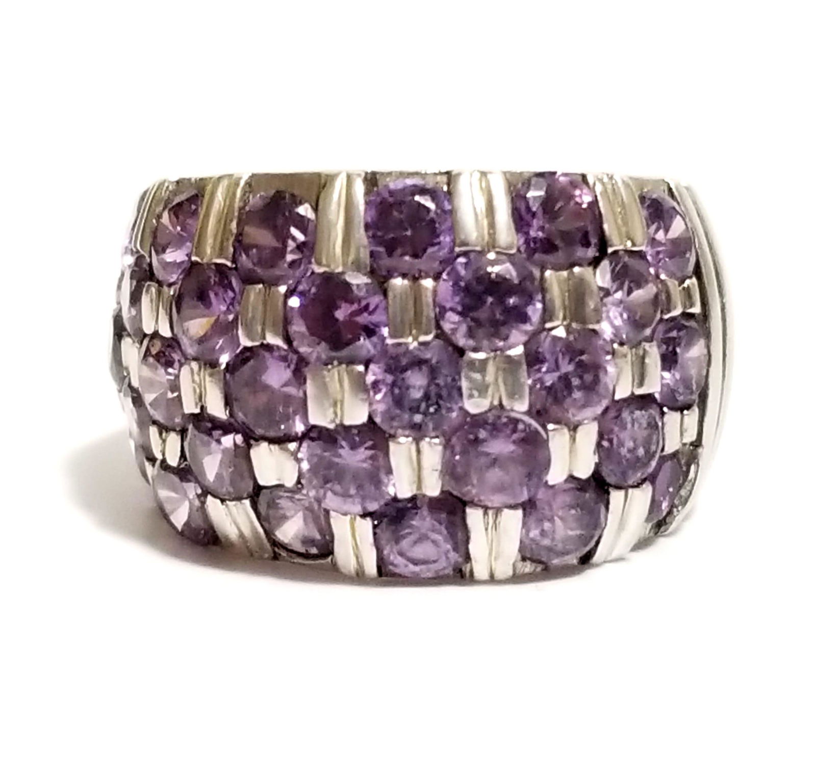 Amazing Sterling Silver Amethyst Ring (1 of 3)