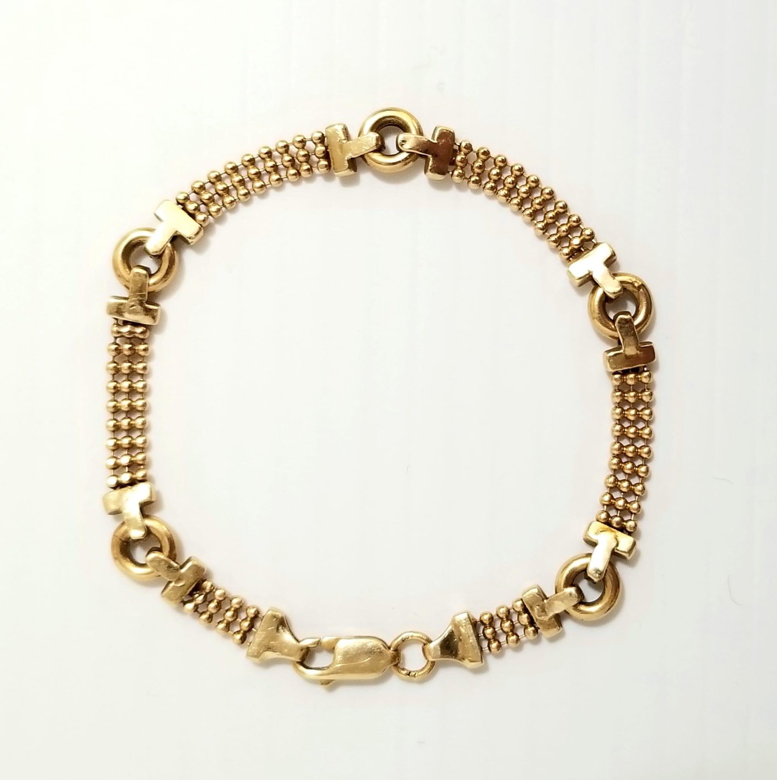 Amazing 14KT Gold Bracelet (1 of 6)