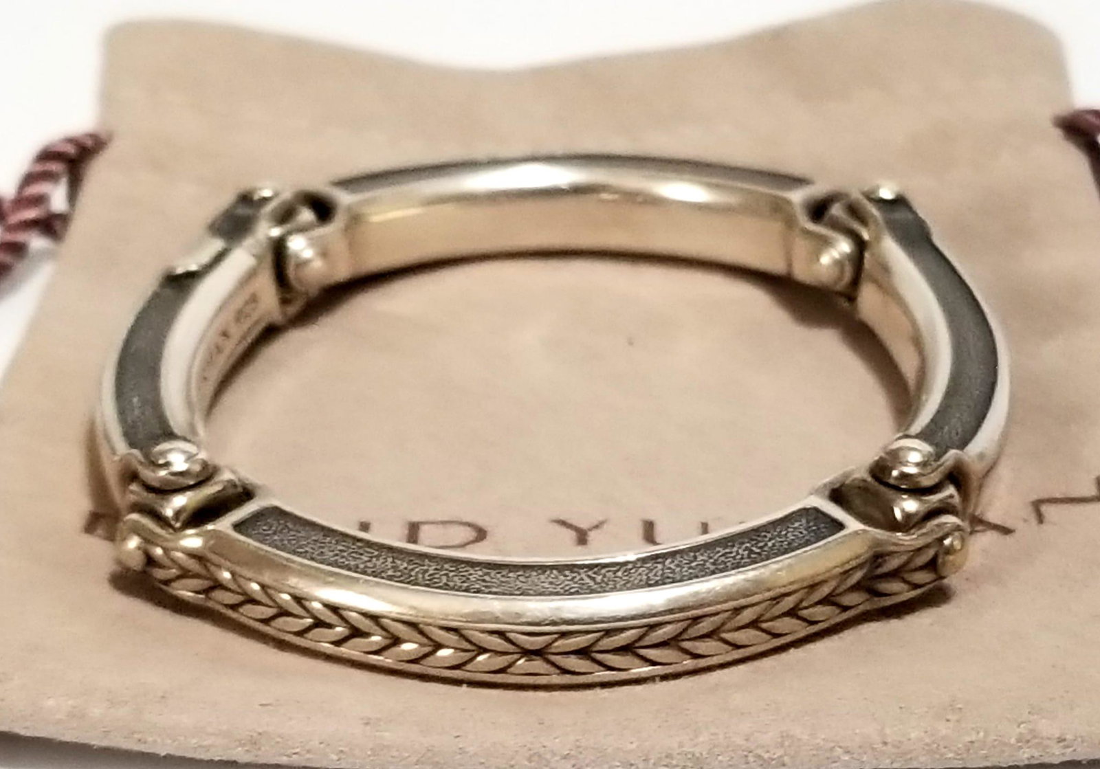 Amazing 925 David Yurman Heavy Bracelet (1 of 8)