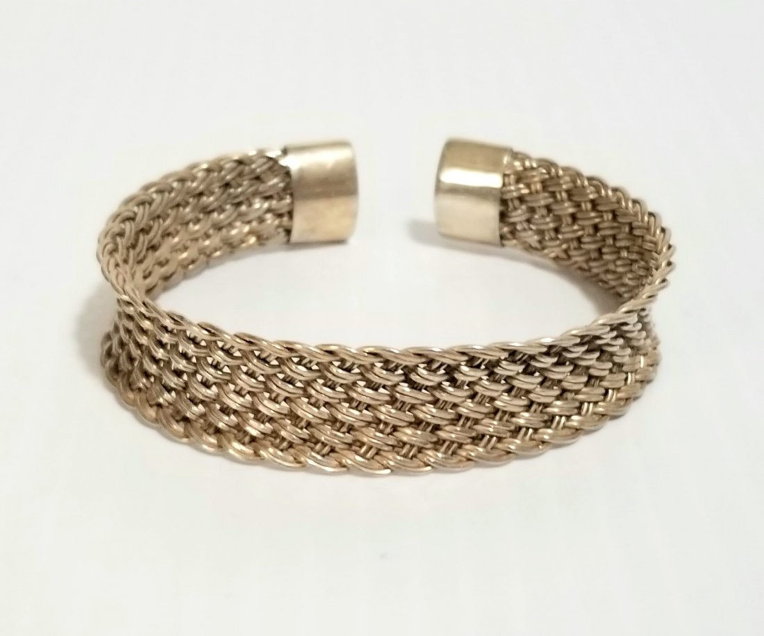 Amazing 925 Sterling Mesh Bracelet (1 of 7)