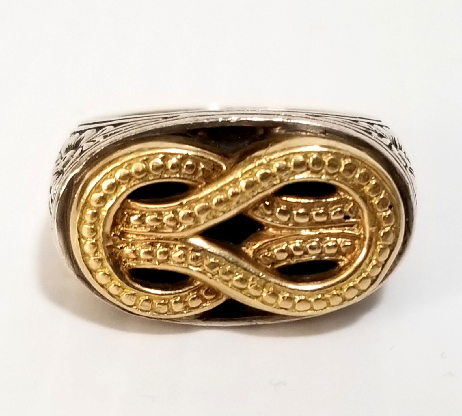 Amazing 925 Konstantino 750 18KT Gold Ring (1 of 6)