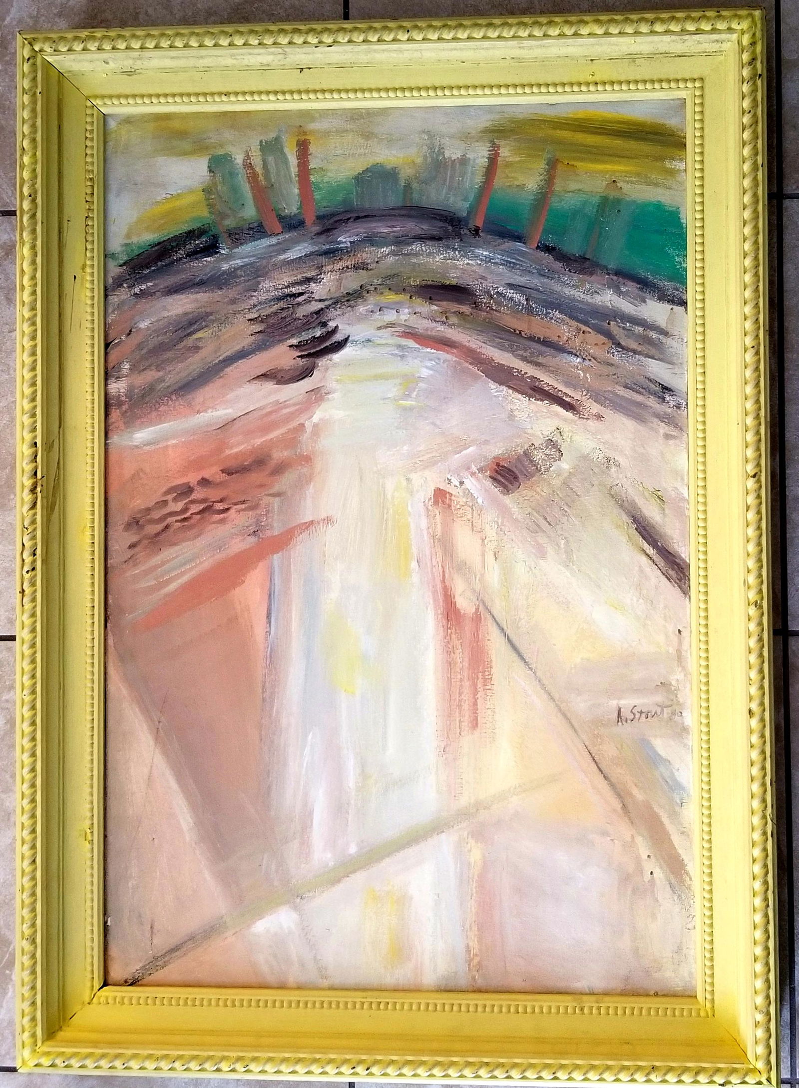 Richard Gordon Stout Oil Canvas (1 of 2)